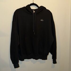 Alo black accolade hoodie